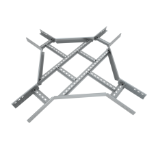 Х-разветвитель лестничный 100х300х1,5 мм HD85 КМ-профиль (LXD100-300-1.5 HD85)