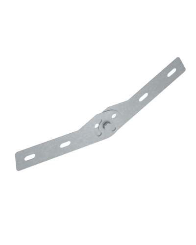 Шарнирный соединитель лестничного лотка 50 мм Быстрый монтаж КМ-Профиль (LSHS1) в Сочи Аксессуары для лотков Pintop.ru