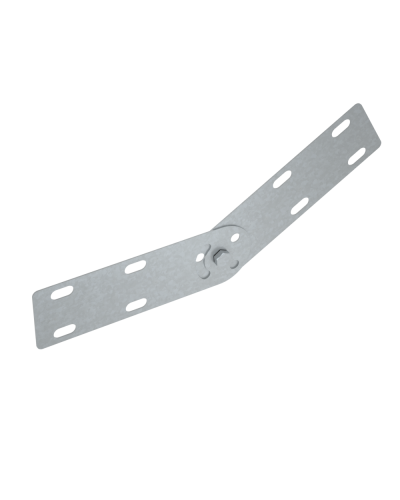 Шарнирный соединитель лестничного лотка 80 мм Быстрый монтаж КМ-Профиль (LSHS2) в Сочи Аксессуары для лотков Pintop.ru