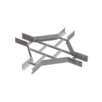 Х-разветвитель лестничный 100х150х1,2 мм INOX304 N КМ-Профиль (LXD100-150-1.2 INOX304 N)