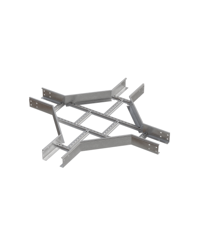 Х-разветвитель лестничный 100х150х2,0 мм N КМ-профиль (LXD100-150-2.0 N) в Сочи Аксессуары для лотков Pintop.ru