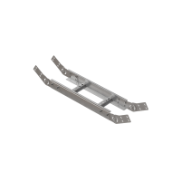 Вертикальный шарнирный угол 80х800х2,0 мм HD N КМ-профиль (LSHL80-800-2.0 HD N)