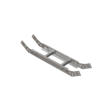 Вертикальный шарнирный угол 80х300х2,0 мм HD85 N КМ-профиль (LSHL80-300-2.0 HD85 N)