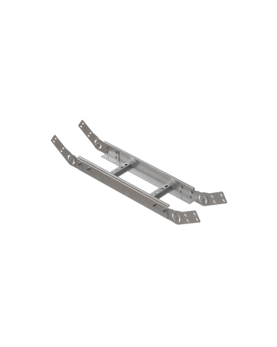 Вертикальный шарнирный угол 80х100х2,0 мм N КМ-профиль (LSHL80-100-2.0 N) в Сочи Аксессуары для лотков Pintop.ru