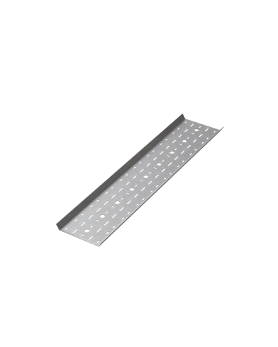 Дно лестничного лотка перфорированное 200х1,0 L2500 мм КМ-профиль (DLLP200-1.0-2500) в Сочи Кабельные лотки Pintop.ru