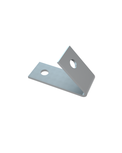 Уголок c острым углом 135 гр. с двумя отверстиями HD КМ-профиль (USG135-2 HD) в Сочи Аксессуары для лотков Pintop.ru