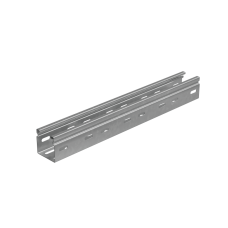 Лоток перфорированный 50х50х0,7 L2500 мм "Стандарт ПЛЮС" INOX304 КМ-Профиль (LPEplus50-50-0.7-2500 INOX304)