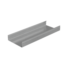 Лоток неперфорированный 80х300х1,0 L3000 мм "Стандарт ПЛЮС" INOX304 КМ-Профиль (LNEplus80-300-1.0-3000 INOX304)