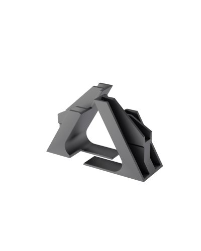 Универсальное крепление для кабеля диаметром 33-40 мм (основная часть) КМ-Профиль (UKK60) в Сочи Аксессуары для лотков Pintop.ru