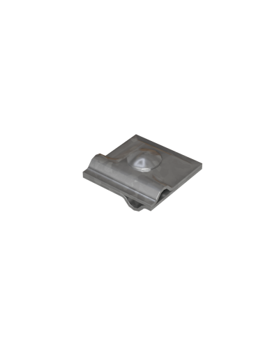 Универсальный соединитель для прутка Ø 5-10 мм с 2 пластинами 50х50 мм КМ-Профиль (2US-D5-10) в Сочи Аксессуары для лотков Pintop.ru