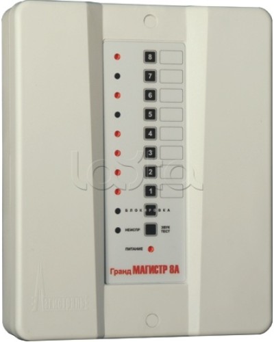 Прибор приемно-контрольный охранно-пожарный немодульного типа Магистраль Гранд МАГИСТР 1А в Сочи Приемно-контрольные приборы Pintop.ru