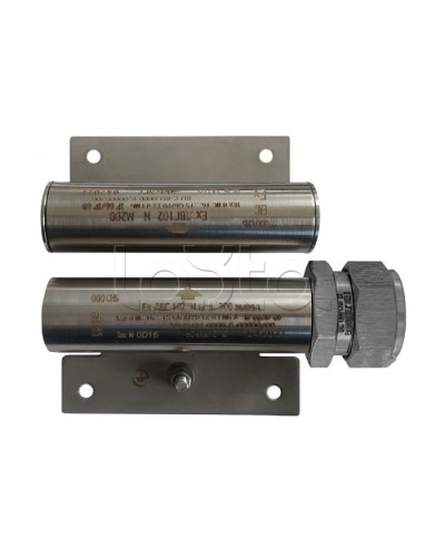 Датчик взрывозащищённый герконовый Магнито-контакт Ех ДВГ102 Al исп.300 с магнитом М-100 1Ex d IIC T6 Gb в Сочи Извещатели охранные (Ex) Pintop.ru