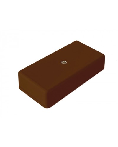 Ультракомпактная соединительная коробка КС-701 ЭСТЕТ (коричневый) Магнито-Контакт в Сочи Распределительные коробки Pintop.ru