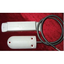 Извещатель охранный точечный магнитоконтактный Магнито-Контакт Змея исп.07 (ИО 102-26) (металлорукав из нержавеющей стали)