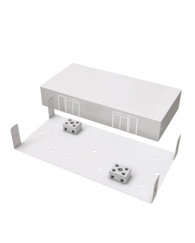 Коробка монтажная огнестойкая металлическая КМОМ (8к х 2,5мм) 210х100х37 IP 31 ПожТехКабель (070-030) в Сочи Распределительные коробки Pintop.ru