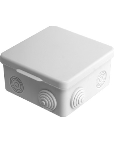 Коробка распаячная, для наружного монтажа, 100x100x50 ПожТехКабель 030-014 в Сочи Распределительные коробки Pintop.ru