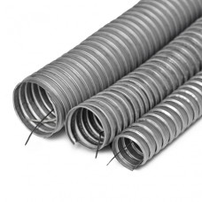 Металлорукав Р3-Ц-Х 25 (25 мм) с зондом ПожТехКабель 801-025 (50 м)