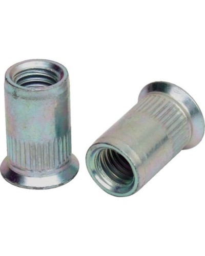 Заклепка резьбовая стальная с фланцем М8х1,25х18 (1000 шт/уп) ПожТехКабель (868-005) в Сочи Крепеж Pintop.ru