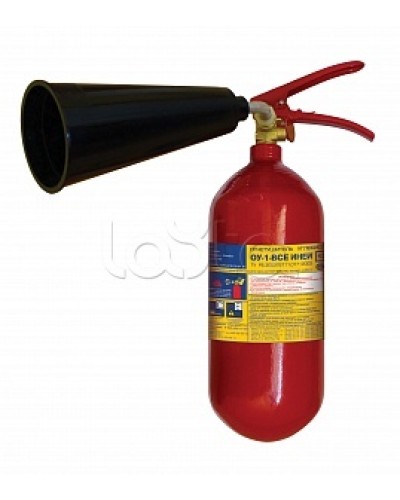 Огнетушитель ПОЖТЕХНИКА ОУ-6 -Морской ИНЕЙ (89В, до 10 000V) (баллон по ГОСТ 949) в Сочи Огнетушители Pintop.ru