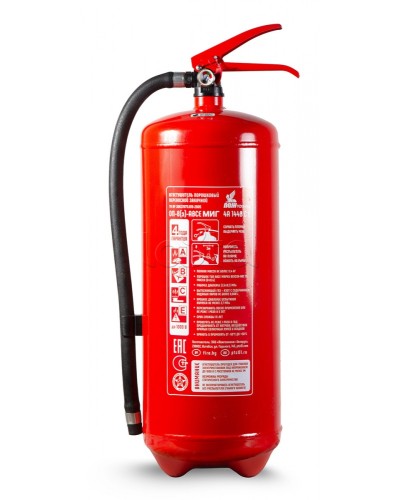 Огнетушитель ПОЖТЕХНИКА ОП-9(з) МИГ (4А, 144В, С, Е) в Сочи Огнетушители Pintop.ru