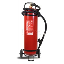 Огнетушитель ПОЖТЕХНИКА ОП-50(з) МИГ на тележке с перекрывным стволом, (баллон 62,5л., ОТВ-50кг)