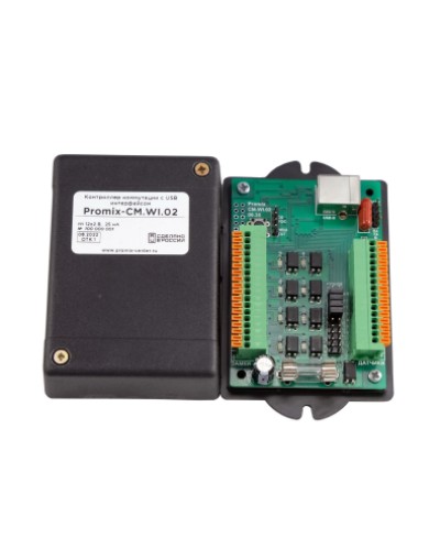 Контроллер коммутации управляемый по USB интерфейсу Promix-CM.WI.02 в Сочи Контроллеры Pintop.ru