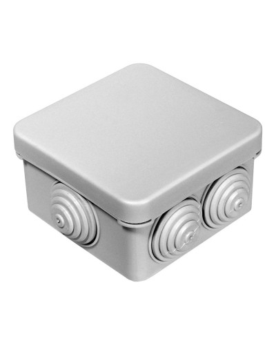 Коробка распред. 40-0200-9005м для о/п безгалогенная (HF) черная 70х70х40 (8шт/уп) Промрукав (40-0200-9005м) в Сочи Распределительные коробки Pintop.ru