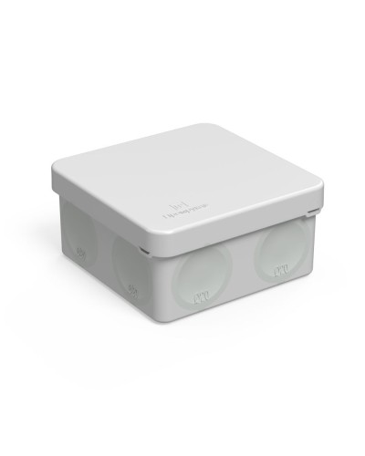 Коробка распред. 60-0210м двухкомп. безгалогенная (HF) 80х80х40 (8шт/уп) Промрукав (60-0210м) в Сочи Распределительные коробки Pintop.ru