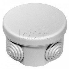 Коробка распределительная для о/п безгалогенная (HF) 80х50 (102шт/кор) Промрукав (40-0120)