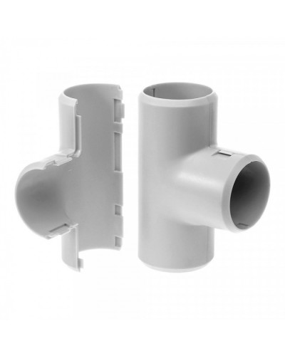 Тройник разборный д25 (30 шт/уп/) Промрукав PR.07325 в Сочи Повороты, муфты, тройники Pintop.ru