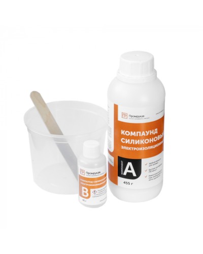 Компаунд силиконовый электроизоляционный в бутылях (500г/уп) Промрукав (PR08.22657) в Сочи Аксессуары для лотков Pintop.ru