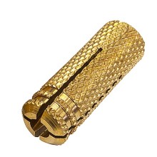 Анкер забивной латунный (цанга) М10 12х34 (50шт/уп) Промрукав (PR08.2346)