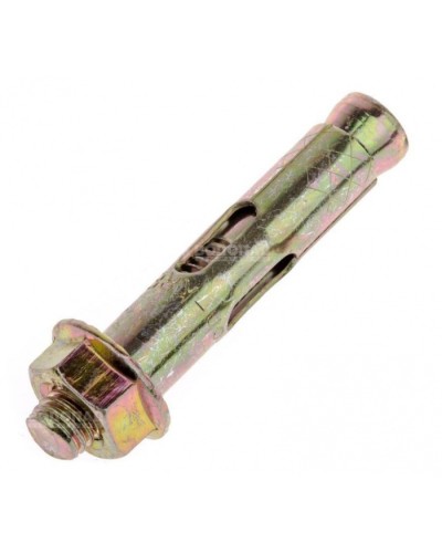 Анкерный болт с гайкой оцинкованный М6/8х40 (100 шт/уп) Промрукав (PR08.2428) в Сочи Крепеж Pintop.ru