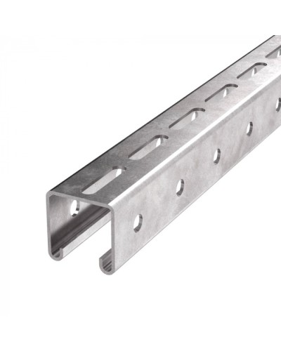 Профиль STRUT HDZ ПС-41х41х400 (2,5мм) Промрукав (PR08.9352) в Сочи Аксессуары для лотков Pintop.ru