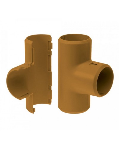 Тройник разборный бук д25 (1шт/200шт уп/кор) Промрукав (PR13.0257) в Сочи Повороты, муфты, тройники Pintop.ru