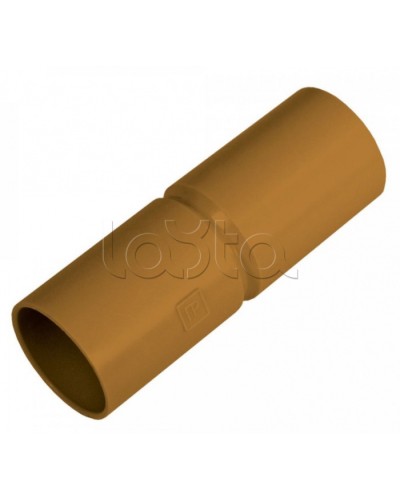 Патрубок-муфта с ограничителем бук д25 (40шт/480шт уп/кор) Промрукав (PR13.0267) в Сочи Повороты, муфты, тройники Pintop.ru