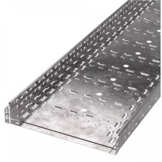 Лоток перфорированный Стандарт 500х80х3000 (1,0 мм) (6 м/уп) Промрукав (PR16.0018)