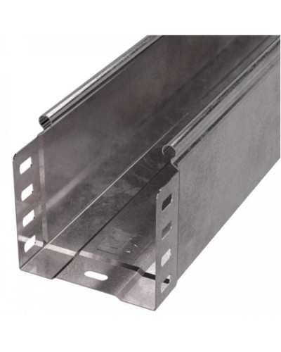 Лоток неперфорированный Стандарт 100х100х3000 (0,7 мм) (6 м/уп) Промрукав (PR16.0048) в Сочи Кабельные лотки Pintop.ru