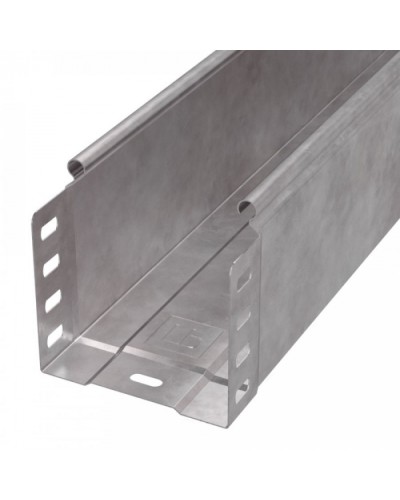 Лоток неперфорированный Стандарт HDZ 100х100х3000 (0,7 мм) (6 м/уп) Промрукав (PR16.1204) в Сочи Кабельные лотки Pintop.ru