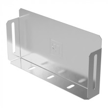 Заглушка лотка Стандарт INOX (AISI 304) 200х100 Промрукав (PR16.2478)