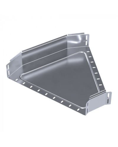 Угол горизонтальный 45 градусов Стандарт INOX (AISI 316) 500х100 Промрукав (PR16.3451) в Сочи Аксессуары для лотков Pintop.ru