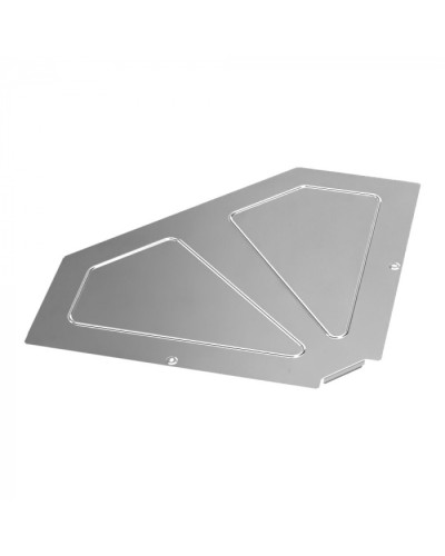 Крышка угла горизонтального 90 градусов Стандарт INOX (AISI 304) 600 Промрукав (PR16.3522) в Сочи Аксессуары для лотков Pintop.ru