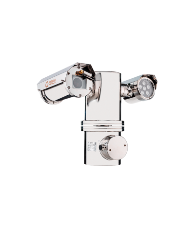 Взрывозащищенный термокожух на поворотной платформе для IP видеокамеры с ИК подсветкой Релион-PTZ-Exd-Н-В-ИК-СО 220В в Сочи Системы видеонаблюдения Pintop.ru