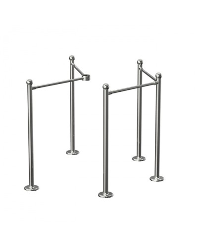 Ограждение угловое Ростов-Дон ОУ-Р (Хром) в Сочи Ограждения Pintop.ru