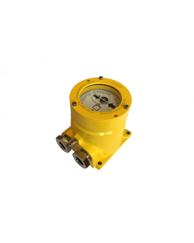 Устройство дистанционного пуска взрывозащищенное адресное Рубеж ЕхУДП-1-R3-А-MG3/4-18-Ж ПУСК ПОЖАРОТУШЕНИЯ в Сочи Адресная система пожарной сигнализации РУБЕЖ Pintop.ru