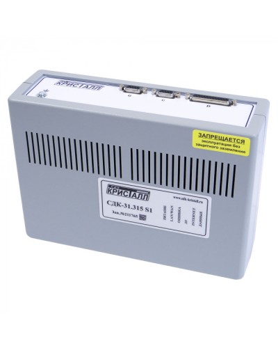 Блок контроля S1 Кристалл СДК-31.315S1(TCP/IP) в Сочи Приемно-контрольные приборы Pintop.ru