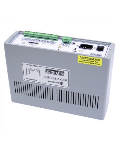 Блок контроля GSM Кристалл СДК-31.317GSM в Сочи Приемно-контрольные приборы Pintop.ru