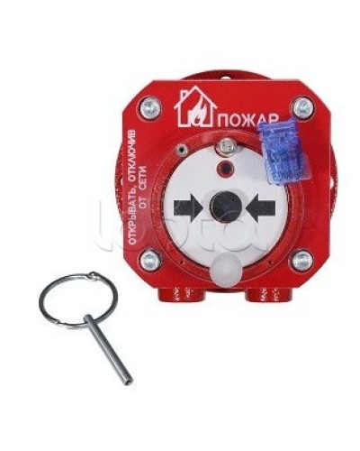 Взрывозащищенный ручной извещатель Спектрон-512-Exd-А-ИПР-В-Modbus в Сочи Пожарные извещатели (Ex) Pintop.ru