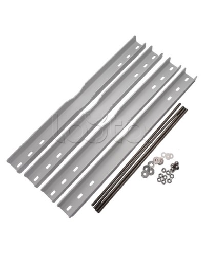 Комплект кронштейнов для крепления ТШ на круглые опоры Спектрон Крепление ТШ на опору в Сочи Крепежные изделия Pintop.ru