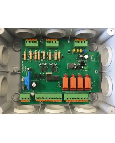 Концентратор управляющий-4 с RS-интерфейсом Текон-Автоматика КУП-4RS в Сочи Дополнительное оборудование для ОПС Pintop.ru